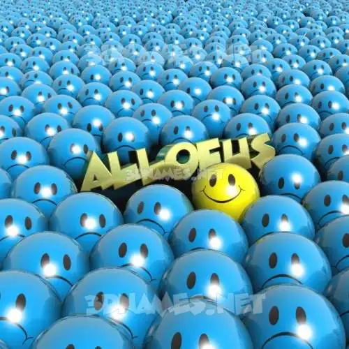 allofus in Special Smileys style - 3D name wallpaper