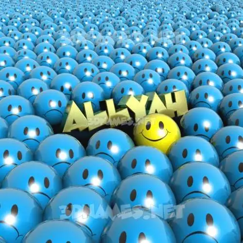 allyah in Special Smileys style - 3D name wallpaper