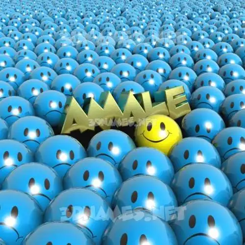 amale in Special Smileys style - 3D name wallpaper