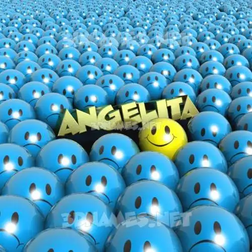 angelita in Special Smileys style - 3D name wallpaper angelita in Special Smileys style - 3D name wallpaper