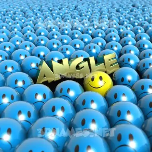 angle in Special Smileys style - 3D name wallpaper angle in Special Smileys style - 3D name wallpaper