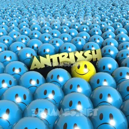antrixsh in Special Smileys style - 3D name wallpaper