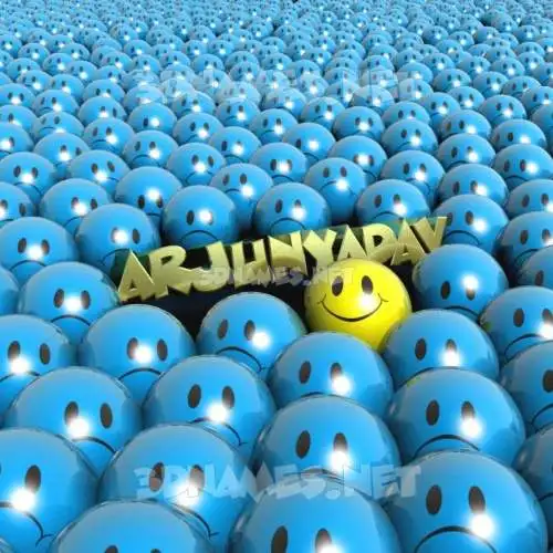 arjunyadav in Special Smileys style - 3D name wallpaper