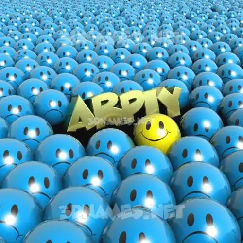 arpiy in Special Smileys style - 3D name wallpaper