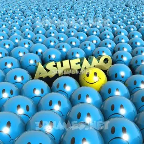 ashfaaq in Special Smileys style - 3D name wallpaper