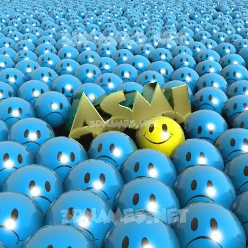 asmi in Special Smileys style - 3D name wallpaper