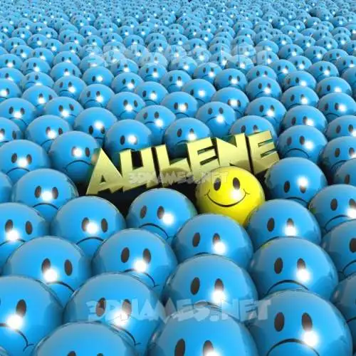aulene in Special Smileys style - 3D name wallpaper aulene in Special Smileys style - 3D name wallpaper
