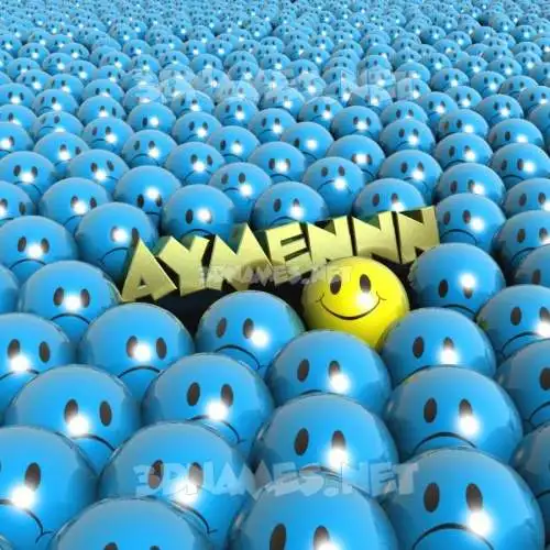 aymennn in Special Smileys style - 3D name wallpaper aymennn in Special Smileys style - 3D name wallpaper