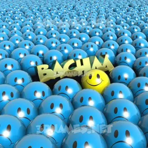 bachaa in Special Smileys style - 3D name wallpaper bachaa in Special Smileys style - 3D name wallpaper