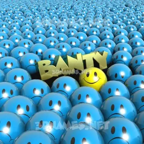 banty in Special Smileys style - 3D name wallpaper banty in Special Smileys style - 3D name wallpaper
