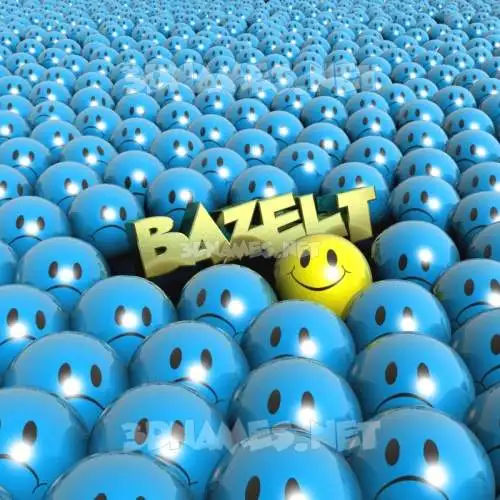 bazelt in Special Smileys style - 3D name wallpaper bazelt in Special Smileys style - 3D name wallpaper