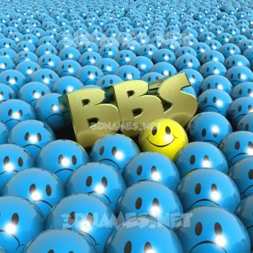 bbs in Special Smileys style - 3D name wallpaper bbs in Special Smileys style - 3D name wallpaper