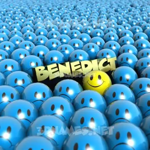 benedict in Special Smileys style - 3D name wallpaper benedict in Special Smileys style - 3D name wallpaper