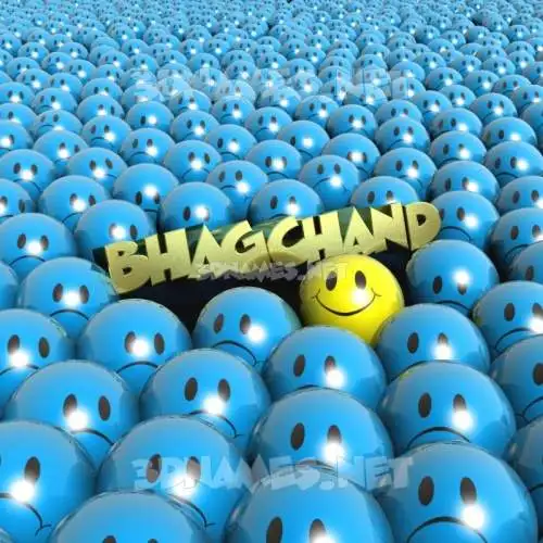 bhagchand in Special Smileys style - 3D name wallpaper