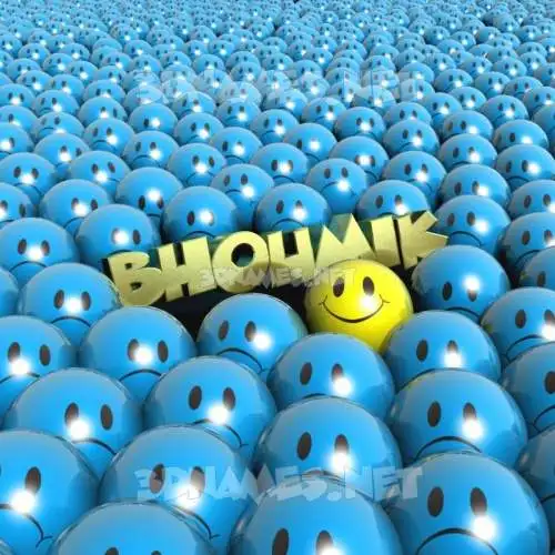 bhoumik in Special Smileys style - 3D name wallpaper bhoumik in Special Smileys style - 3D name wallpaper