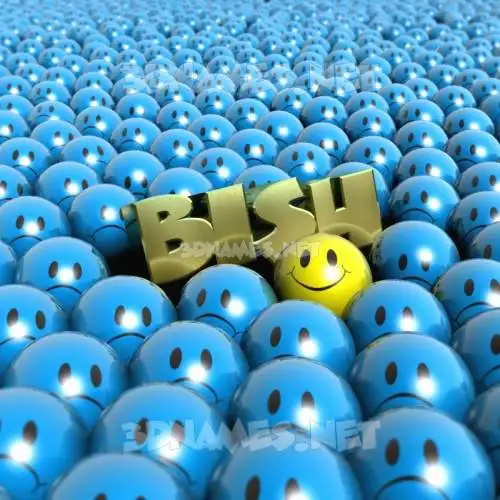 bish in Special Smileys style - 3D name wallpaper bish in Special Smileys style - 3D name wallpaper