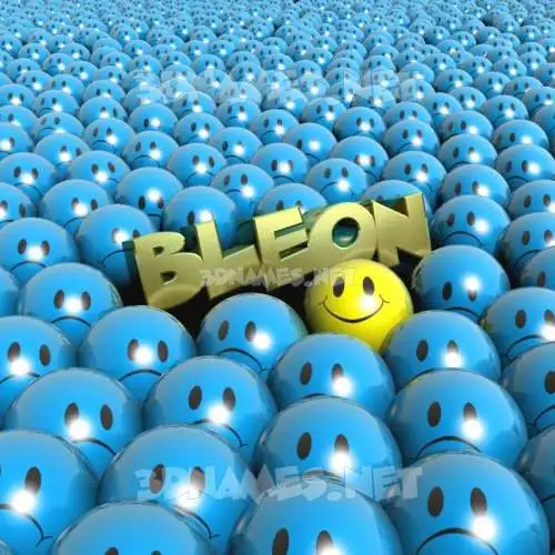 bleon in Special Smileys style - 3D name wallpaper bleon in Special Smileys style - 3D name wallpaper
