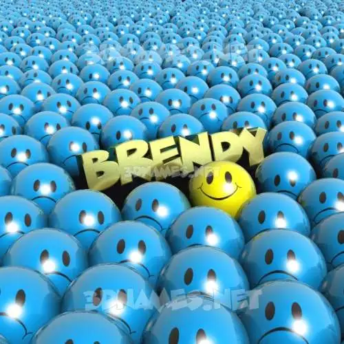 brendy in Special Smileys style - 3D name wallpaper brendy in Special Smileys style - 3D name wallpaper