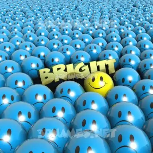 brigitt in Special Smileys style - 3D name wallpaper brigitt in Special Smileys style - 3D name wallpaper