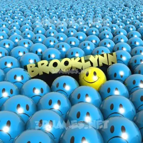 brooklynn in Special Smileys style - 3D name wallpaper brooklynn in Special Smileys style - 3D name wallpaper