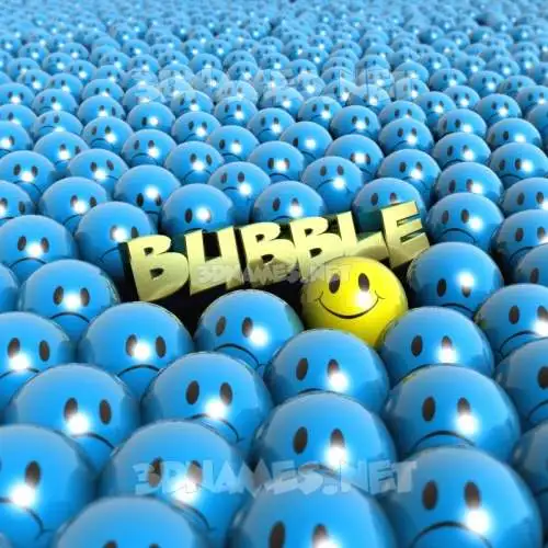 bubble in Special Smileys style - 3D name wallpaper bubble in Special Smileys style - 3D name wallpaper