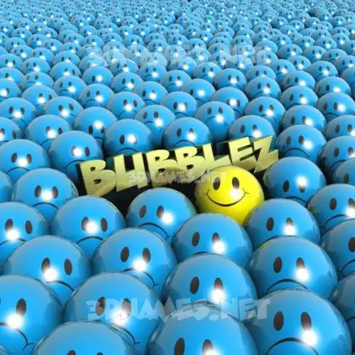 bubblez in Special Smileys style - 3D name wallpaper bubblez in Special Smileys style - 3D name wallpaper