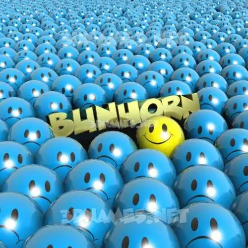 bunhorn in Special Smileys style - 3D name wallpaper bunhorn in Special Smileys style - 3D name wallpaper