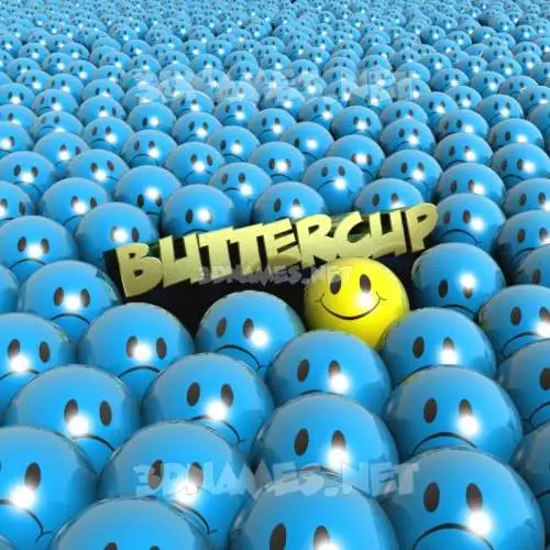 buttercup in Special Smileys style - 3D name wallpaper buttercup in Special Smileys style - 3D name wallpaper