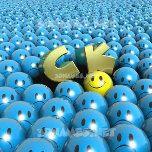 c k in Special Smileys style - 3D name wallpaper c k in Special Smileys style - 3D name wallpaper