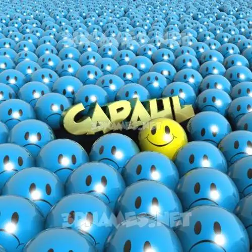 capaul in Special Smileys style - 3D name wallpaper