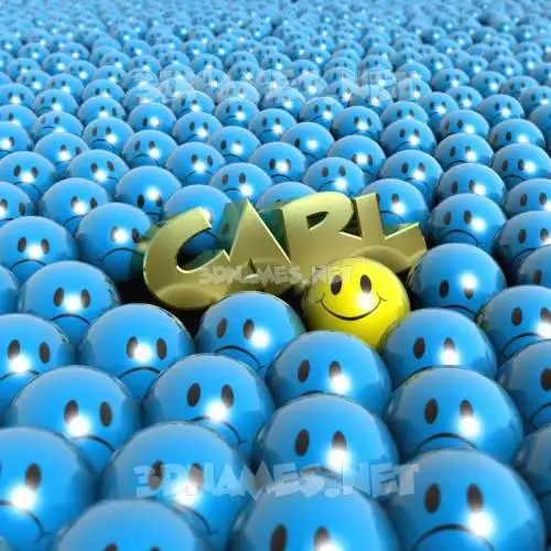 carl in Special Smileys style - 3D name wallpaper carl in Special Smileys style - 3D name wallpaper
