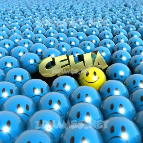celia in Special Smileys style - 3D name wallpaper celia in Special Smileys style - 3D name wallpaper