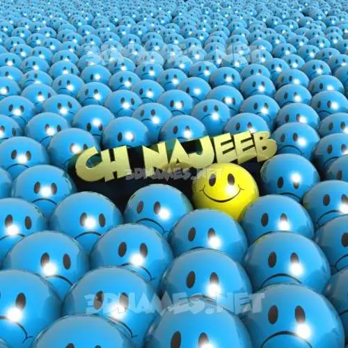 ch najeeb in Special Smileys style - 3D name wallpaper ch najeeb in Special Smileys style - 3D name wallpaper