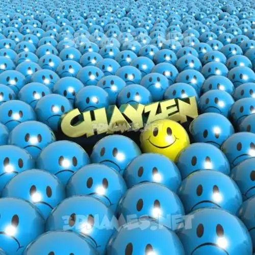 chayzen in Special Smileys style - 3D name wallpaper