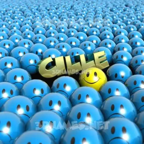 cille in Special Smileys style - 3D name wallpaper cille in Special Smileys style - 3D name wallpaper