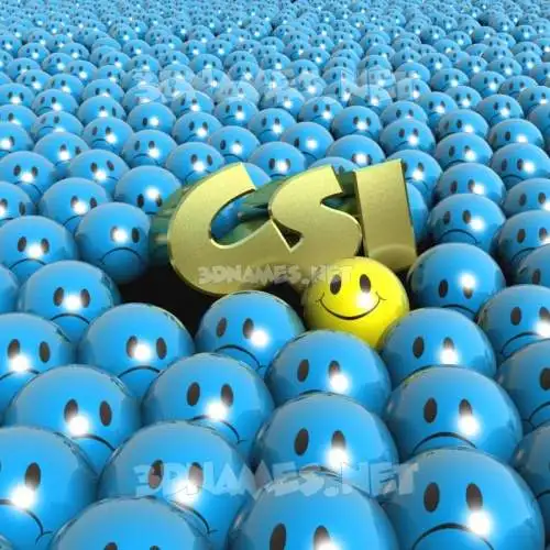csi in Special Smileys style - 3D name wallpaper