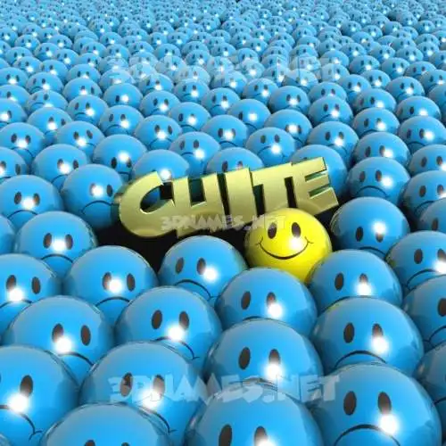 cuite in Special Smileys style - 3D name wallpaper cuite in Special Smileys style - 3D name wallpaper
