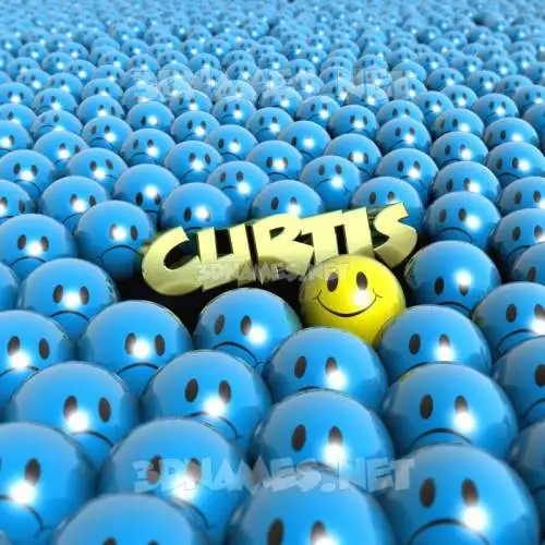 curtis in Special Smileys style - 3D name wallpaper curtis in Special Smileys style - 3D name wallpaper