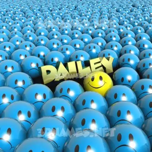 dailey in Special Smileys style - 3D name wallpaper dailey in Special Smileys style - 3D name wallpaper
