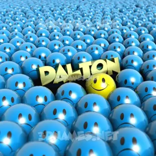 dalton in Special Smileys style - 3D name wallpaper dalton in Special Smileys style - 3D name wallpaper