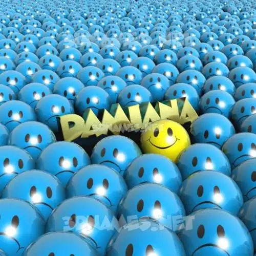 damiana in Special Smileys style - 3D name wallpaper damiana in Special Smileys style - 3D name wallpaper