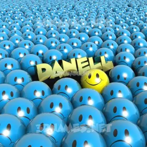 danell in Special Smileys style - 3D name wallpaper danell in Special Smileys style - 3D name wallpaper