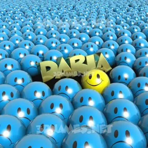daria in Special Smileys style - 3D name wallpaper daria in Special Smileys style - 3D name wallpaper