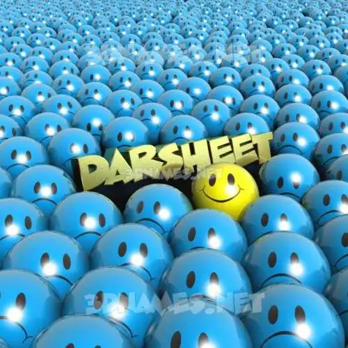 darsheet in Special Smileys style - 3D name wallpaper darsheet in Special Smileys style - 3D name wallpaper