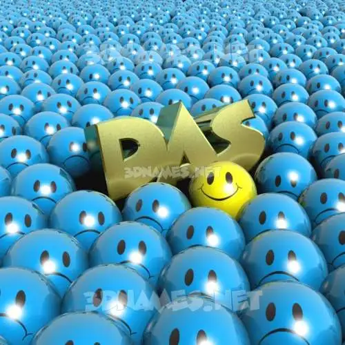 das in Special Smileys style - 3D name wallpaper