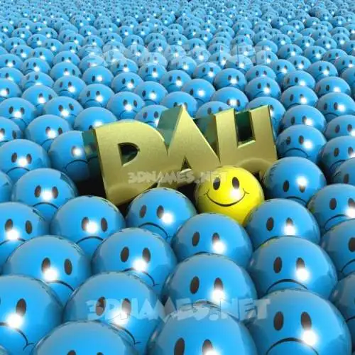 dau in Special Smileys style - 3D name wallpaper dau in Special Smileys style - 3D name wallpaper