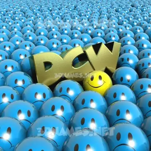 dcw in Special Smileys style - 3D name wallpaper