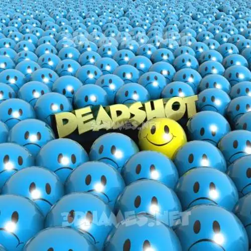 deadshot in Special Smileys style - 3D name wallpaper deadshot in Special Smileys style - 3D name wallpaper
