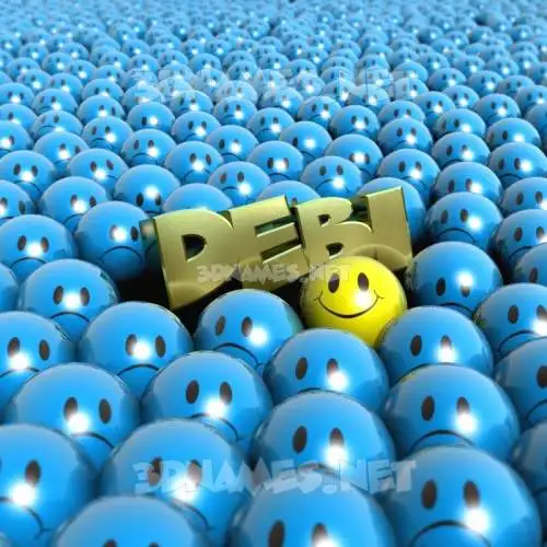 debi in Special Smileys style - 3D name wallpaper debi in Special Smileys style - 3D name wallpaper