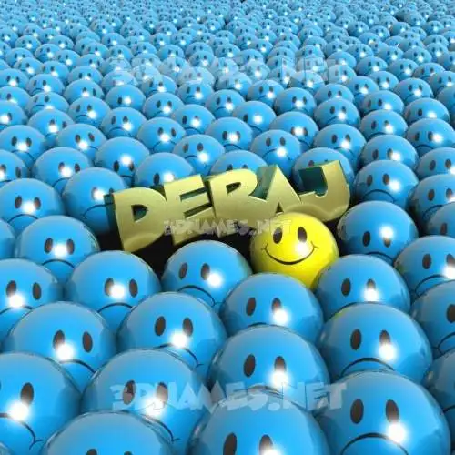 deraj in Special Smileys style - 3D name wallpaper deraj in Special Smileys style - 3D name wallpaper